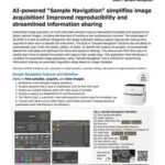 AI-powered “Sample Navigation” simplifies image acquisition! Improved reproducibility and streamlined information sharing