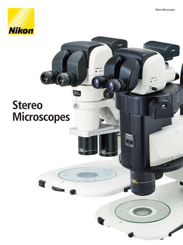 Catalogue Kính hiển vi soi nổi