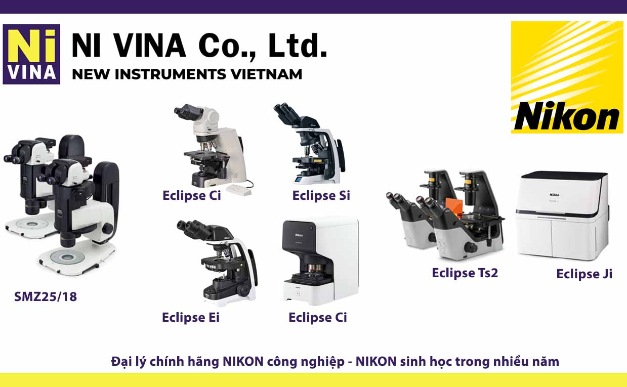 Nivina là đại lý Nikon Bio Tại Việt Nam mảng sinh học
