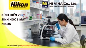 Kính hiển vi sinh học 3 mắt Nikon