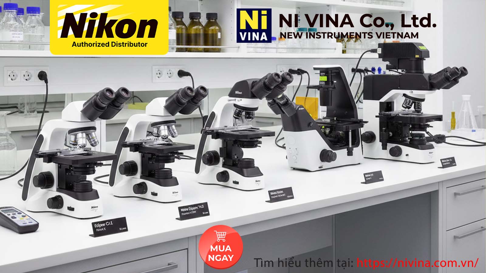 Kính hiển vi phản pha Nikon Bio